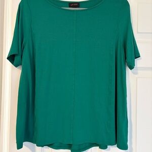 J. Jill Vibrant Green Short Sleeve Tee